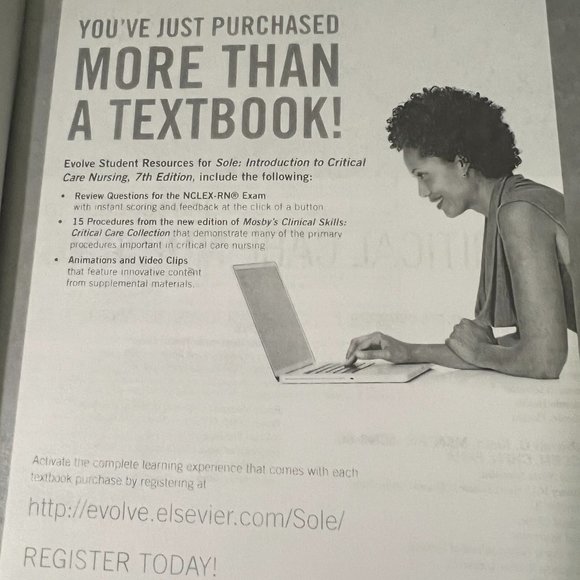 Introduction to Critical Care Nursing textbook - Picture 3 of 4